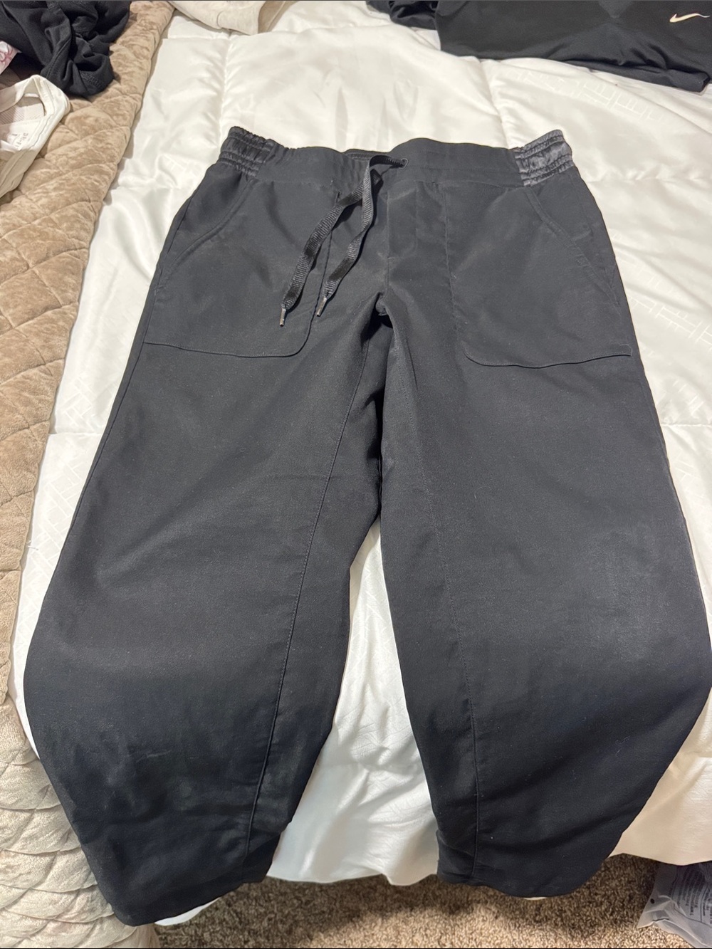 Women’s Lululemon Black Drawstring Casual Pants